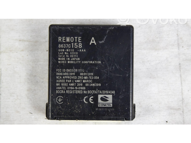 Блок управления 8637C158, GGMM010AAA Mitsubishi Pajero Sport II