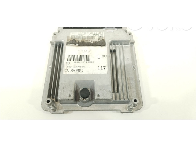 Блок управления двигателя 03L906019AL, 03L906019C Audi A4 Allroad