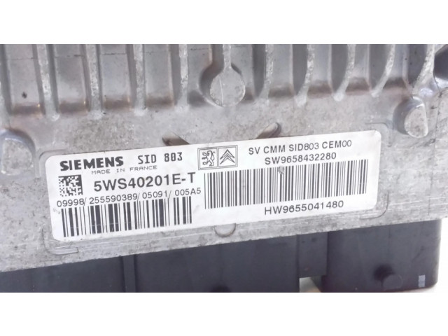 Řídící jednotka 9658432280, 9655041480 Citroen C4 I 2006