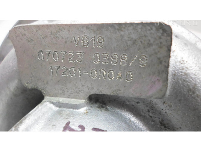 Turbodmychadlo Турбина 172010R040, IHI   Toyota Auris 150 2.0 Dyzelis 1AD