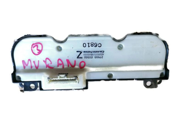 Блок управления климат-контролем 27500CC000, C6810   Nissan Murano Z50