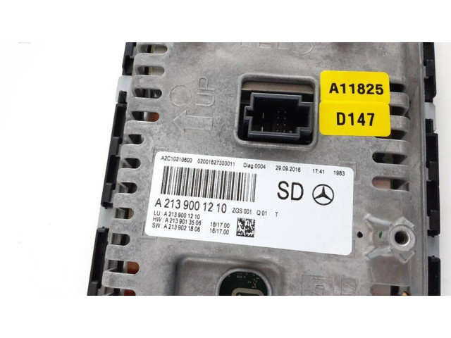 Дисплей    A2139001210, A2139013506   Mercedes-Benz E W213