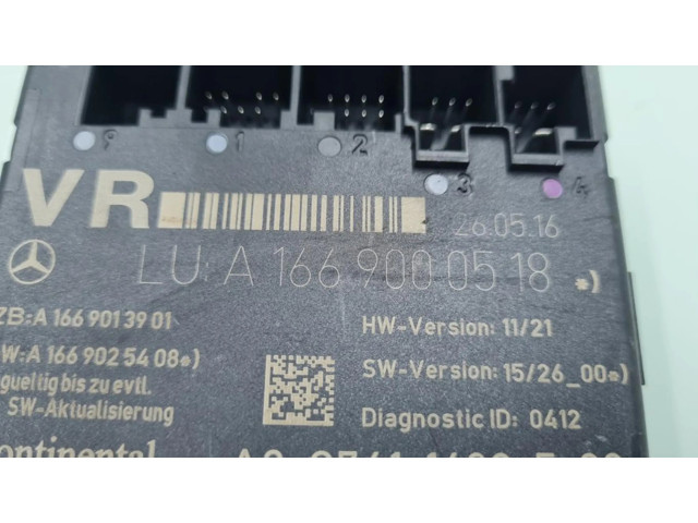 Řídící jednotka A1669000518, MODULOELECTRONICO Mercedes-Benz GLA W156 2016