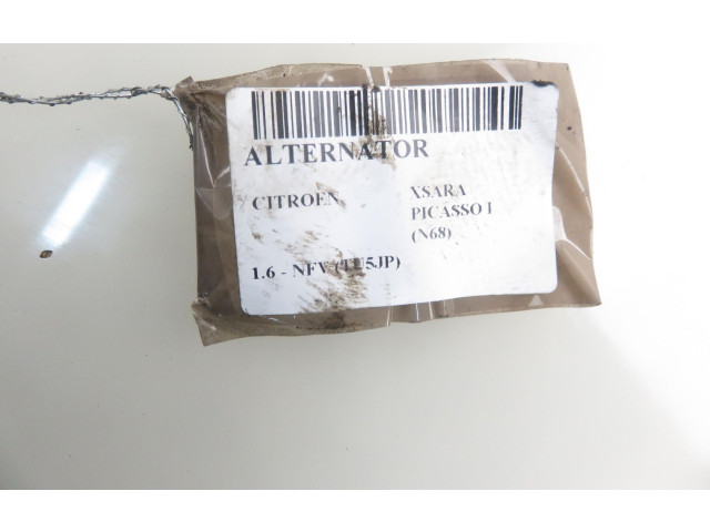 Генератор JFZ1221, JFZ1221 Citroen Xsara Picasso