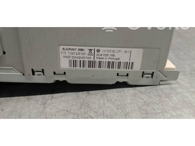 Экран дисплея вверх 3C8035195   Volkswagen Golf SportWagen       