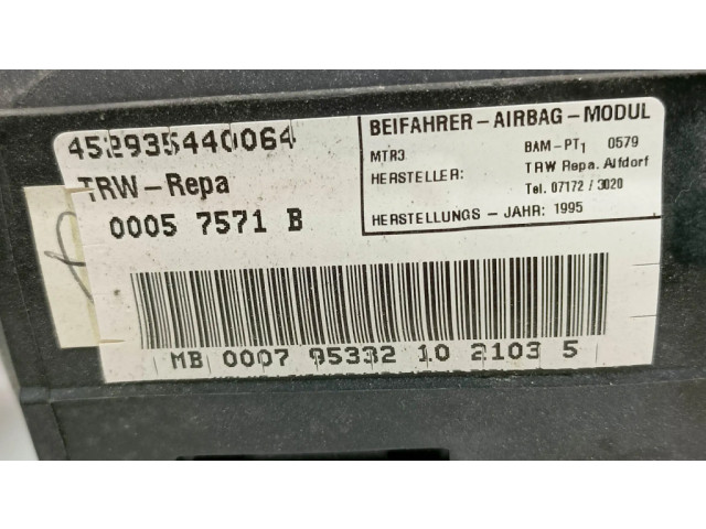 Подушка безопасности пассажира 1298601305   Mercedes-Benz SL R129