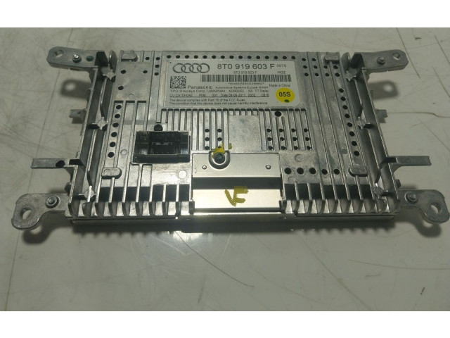 Дисплей 8T0919603F Audi Q5 SQ5