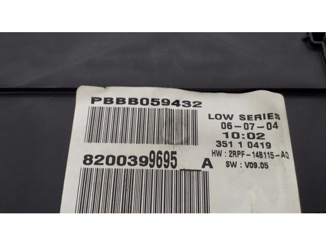 Přístrojová deska Renault Megane II 2005 8200399695A, PBBB059432