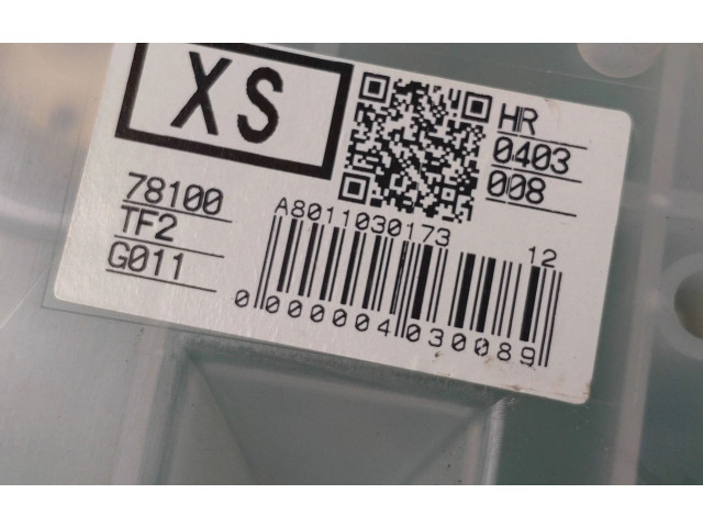 Панель приборов 78100TF2G011, A8011030173   Honda Jazz       