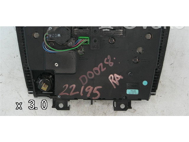 Блок управления климат-контролем 8651242, 8651242 Volvo V70