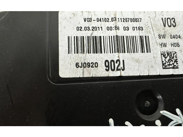 Přístrojová deska Seat Ibiza IV (6J,6P) 2009 6J0920902J, V030410203