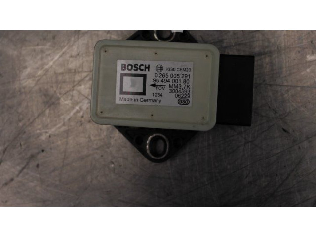 Блок управления 9649400180, 0265005291 Citroen C4 I