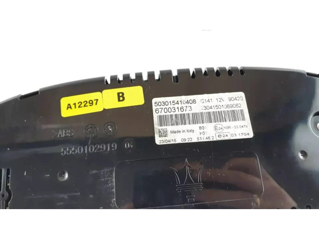 Přístrojová deska Maserati Levante 2020 670031673, 503015410408