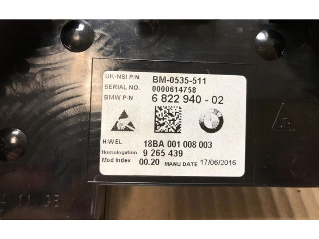 Панель приборов BM0535511, BM0535511 Mini One - Cooper F56 F55