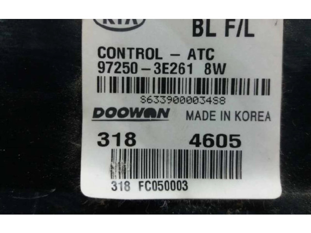 Блок управления климат-контролем 972503E261 KIA Sorento