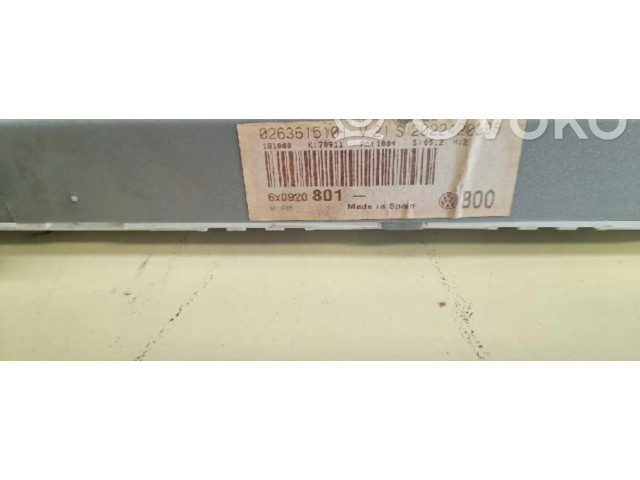 Панель приборов 6X0920801 Volkswagen Lupo