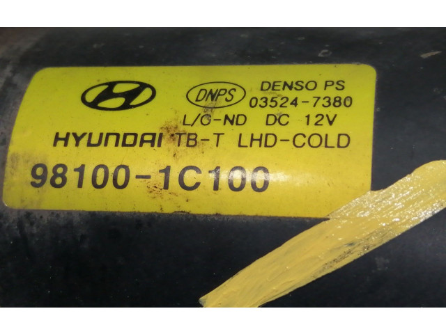 Моторчик дворников 981001C100, 035247380 Hyundai Getz