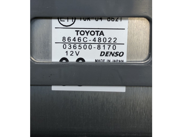 Камера ветрового стекла 8646C48022, 0365008170 Lexus RX 450H 2019