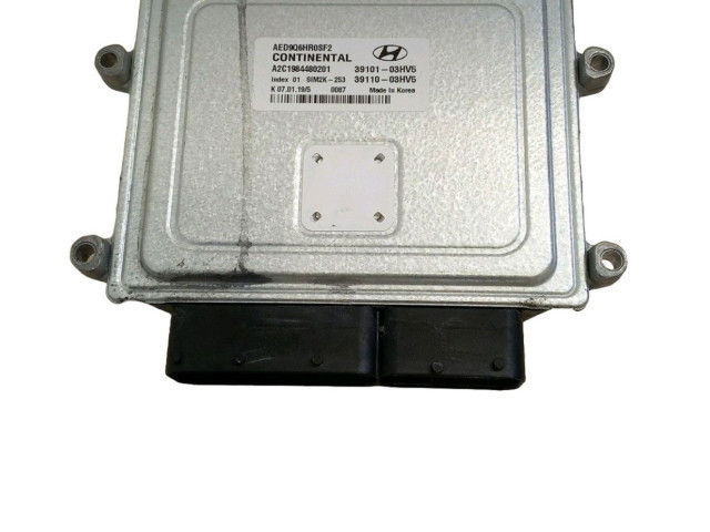 Блок управления двигателя 3910103HV5 Hyundai Ioniq