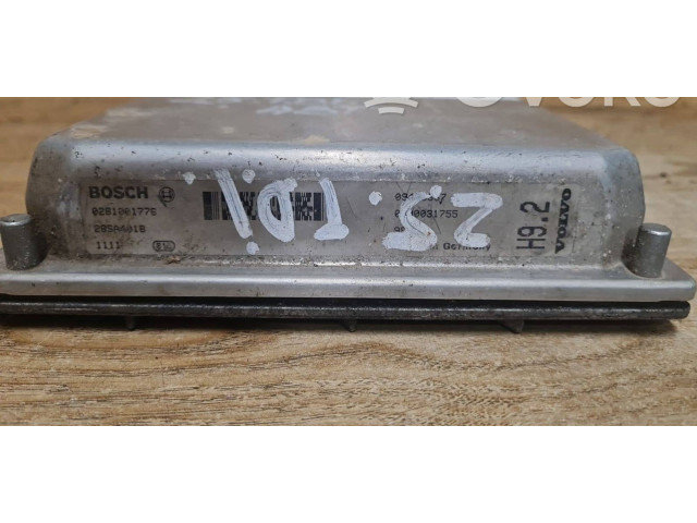 Блок управления двигателя 0281001776   Volvo S80