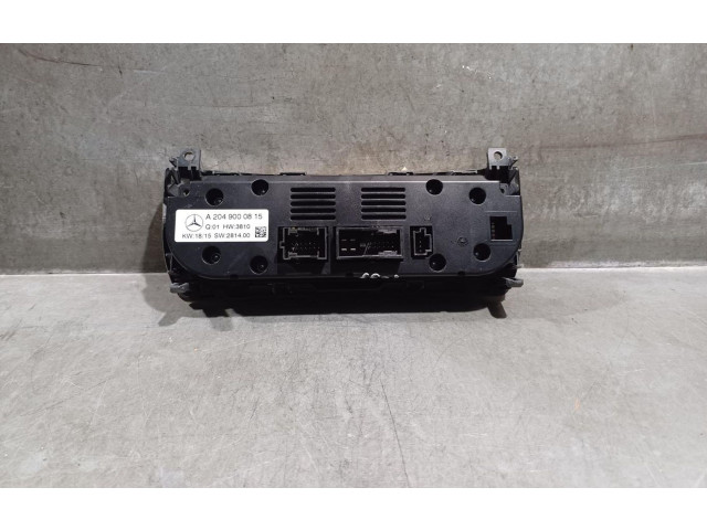 Блок управления климат-контролем A2049000815   Mercedes-Benz CLS C218 X218