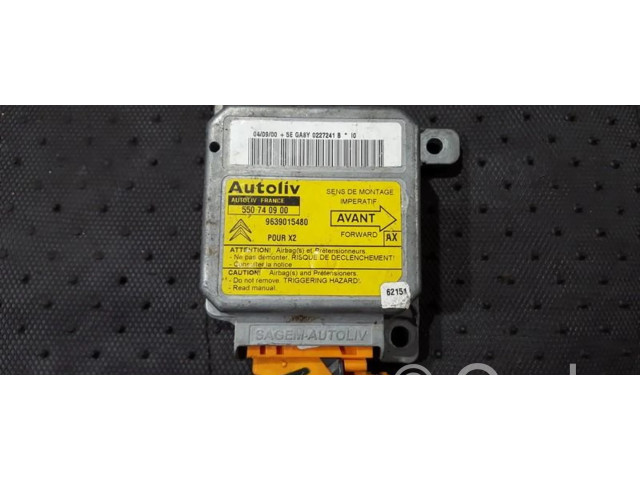 Блок подушек безопасности 9639015480, 550740900 Citroen Xantia
