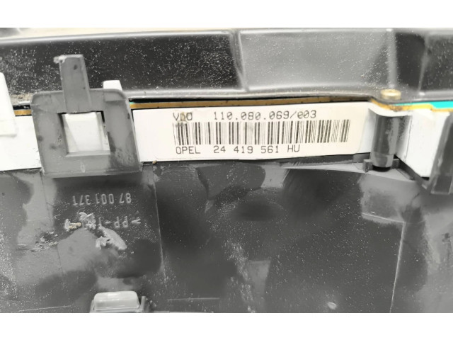 Přístrojová deska Opel Zafira A 2000 24419561HU, 11008006903