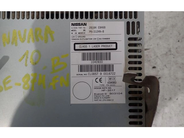 Pojistková skříňka Радио/ проигрыватель / навигация 28185-5X36B- Nissan Navara D40 2010