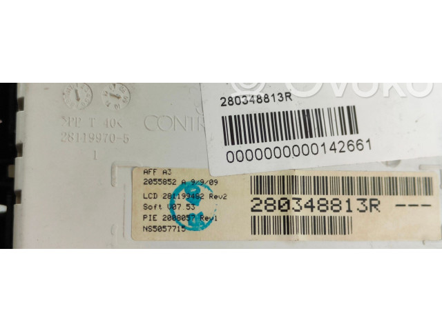 Zámek zadních dveří 280348813R   Renault Fluence 2010