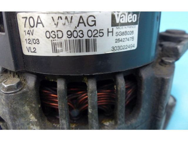 Генератор 03D903025H, IMPRK1277912 Skoda Fabia Mk1 (6Y)