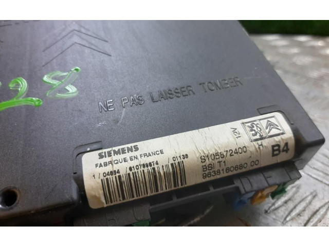 Pojistková skříňka 9638160680 Peugeot 206 CC 2001