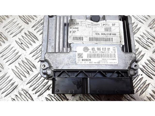 Řídící jednotka 0281017954, 03L906018NE Seat Alhambra (Mk2) 2012