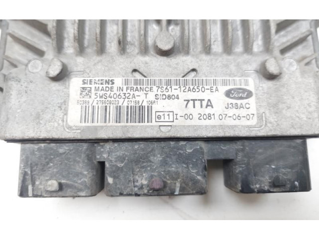 Řídící jednotka 7S6112A650EA, 7S6112A650EA Ford Fiesta 2006
