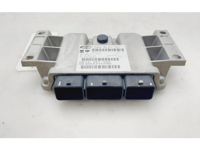 Блок управления двигателем ECU 9654716780 Peugeot 307 CC