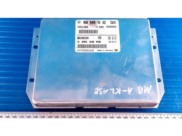 Блок управления АБС 1685451332, 0265109619   Mercedes-Benz A W169