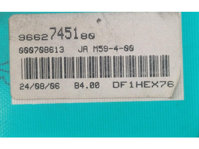 Přístrojová deska Citroen Berlingo 2002 9662745180