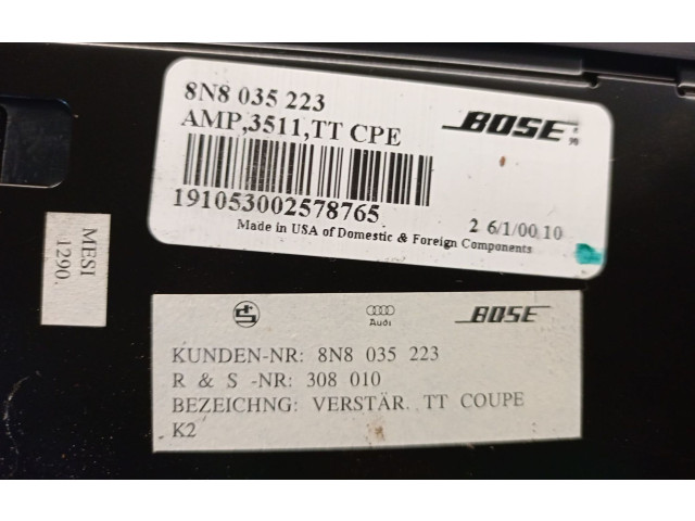 Звукоусилитель 8N8035223, BOSE   Audi TT Mk1