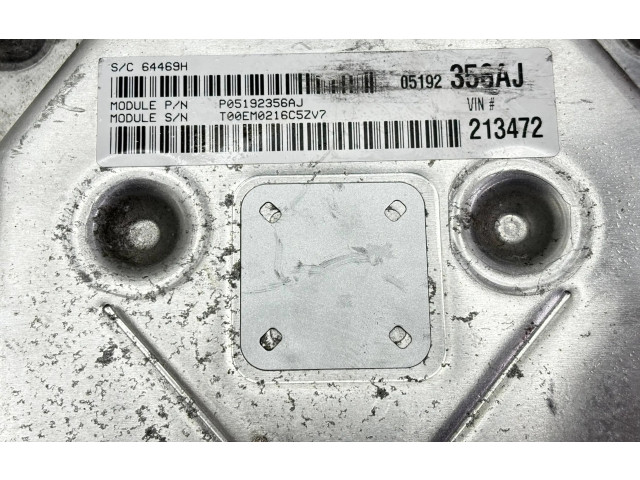 Řídící jednotka P68086287AE, 05192356AJ Fiat 500E 2015