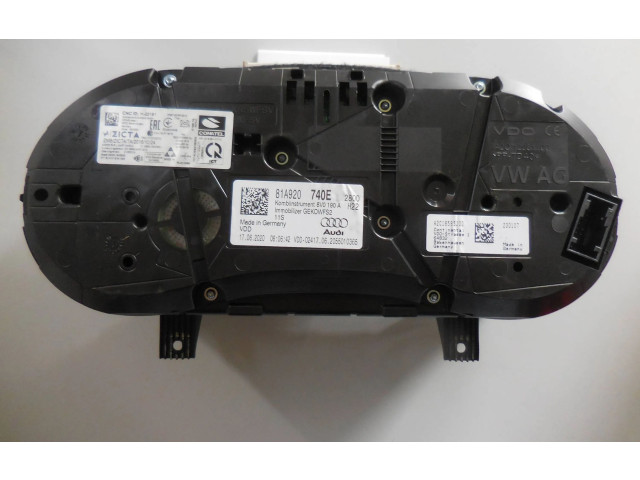 Панель приборов 81A920740E Audi Q2 -