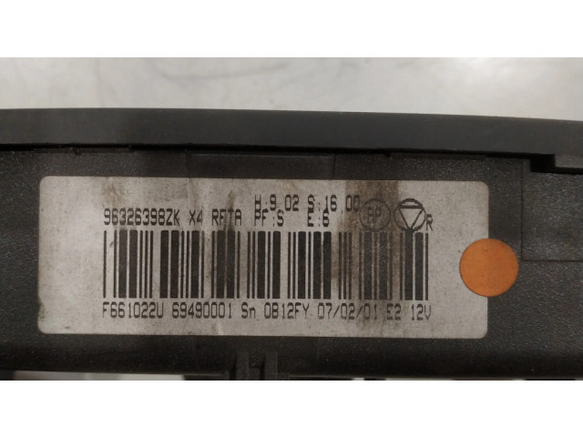 Блок управления климат-контролем 96326398ZK   Citroen C5