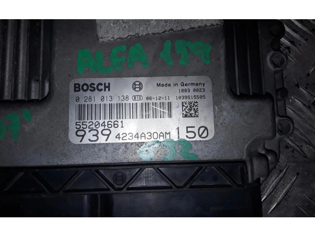 Блок управления двигателем Блок управления 0281013138 Alfa Romeo 166