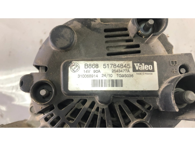 Генератор 51784845, 2543477A   Fiat Punto Evo 1.3     