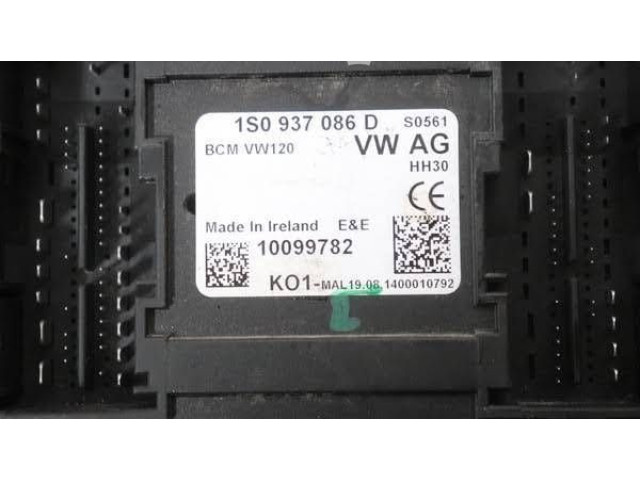 Блок комфорта 1S0937086D, 10099782   Skoda Citigo   