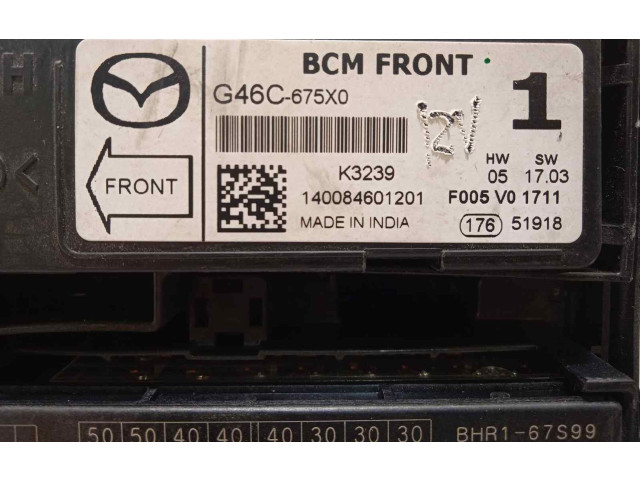 Модуль управления BSM G46C675X0 Mazda 3 III
