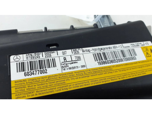 Подушка безопасности в сиденье 1698603805, 603477002   Mercedes-Benz B W245