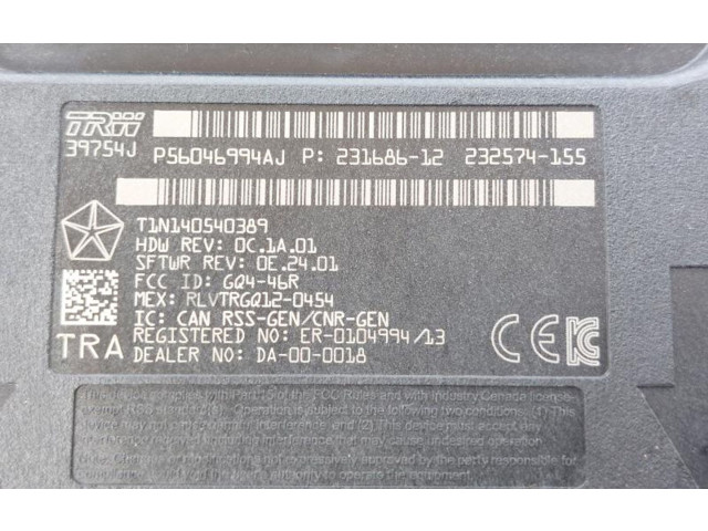 Блок управления двигателя P56046994AJ Jeep Cherokee