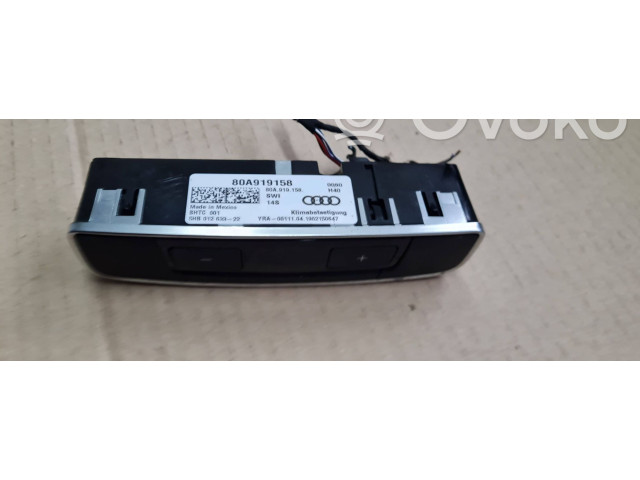 Блок управления климат-контролем 80A919158, 5HB01263322 Audi Q5 SQ5