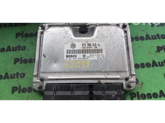 Блок управления двигателем Блок управления 0281010459, 074906018AL   Volkswagen Transporter - Caravelle T4
