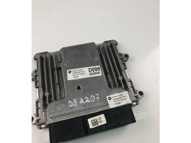 Блок управления двигателем Блок управления 391B103DE5   KIA Niro