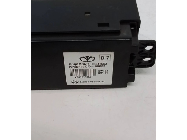 Дисплей 96647653, V061219052 Chevrolet Epica